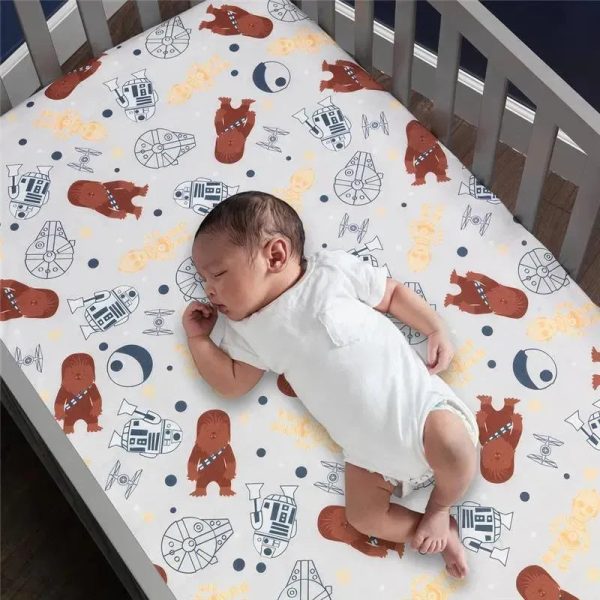 Lambs & Ivy - 3Pk Baby Bedding Set Stars Wars Millennium Falcon