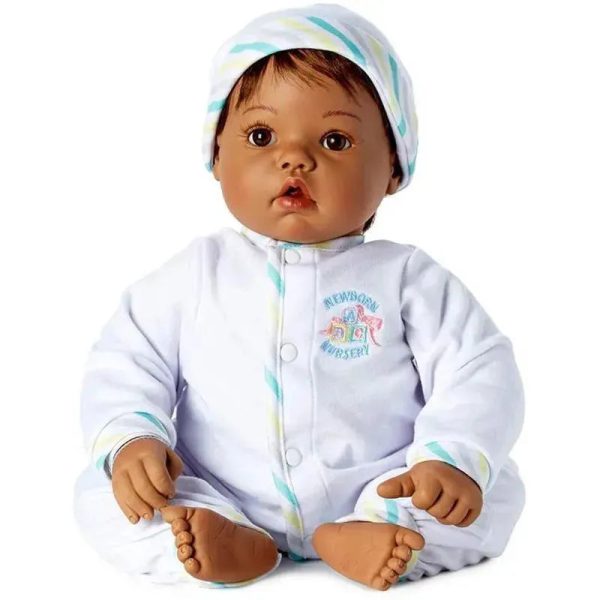 Madame Alexander - Baby Face Medium Skin Tone Brown Eyes/Black Hair 19