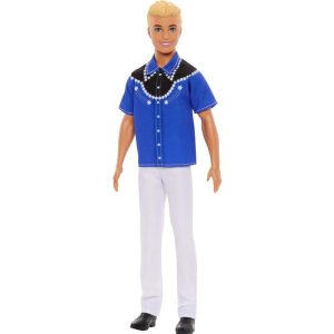 Mattel - Barbie Fashionistas Ken Doll Wearing a Removable Western Shirt