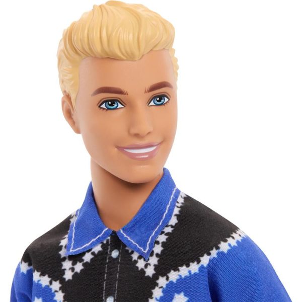Mattel - Barbie Fashionistas Ken Doll Wearing a Removable Western Shirt