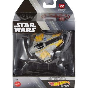 Mattel - Hot Wheels Star Wars Select Anakin Skywalker's Jedi Interceptor