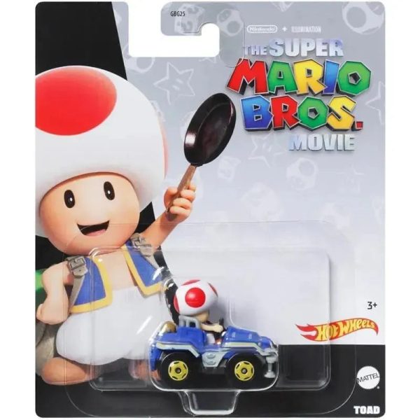 Mattel - Hw Super Mario Bros. Movie, Toad