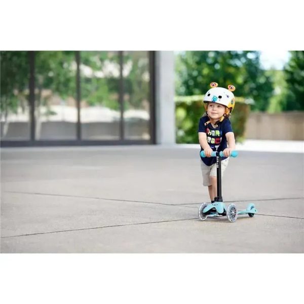 Micro Kickboard - Mini2Grow LED Wheels, 4in1 Scooter, for Kids Ages 1-6, Blue