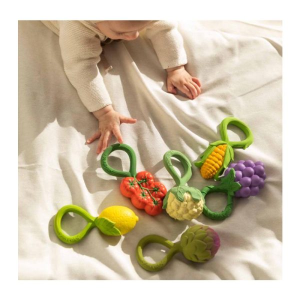 Oli & Carol - Cauliflower Rattle Toy