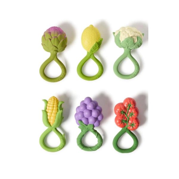 Oli & Carol - Cauliflower Rattle Toy
