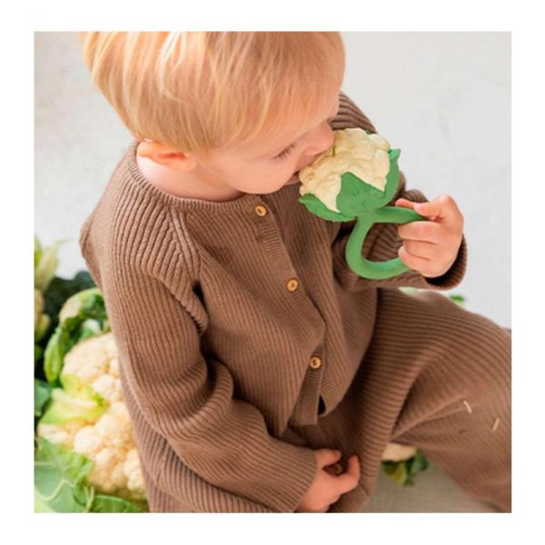 Oli & Carol - Cauliflower Rattle Toy