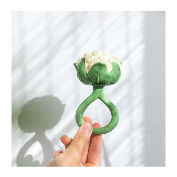 Oli & Carol - Cauliflower Rattle Toy