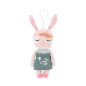 Primo Passi - 7' Metoo Angela Baby Plush Keychain, Green
