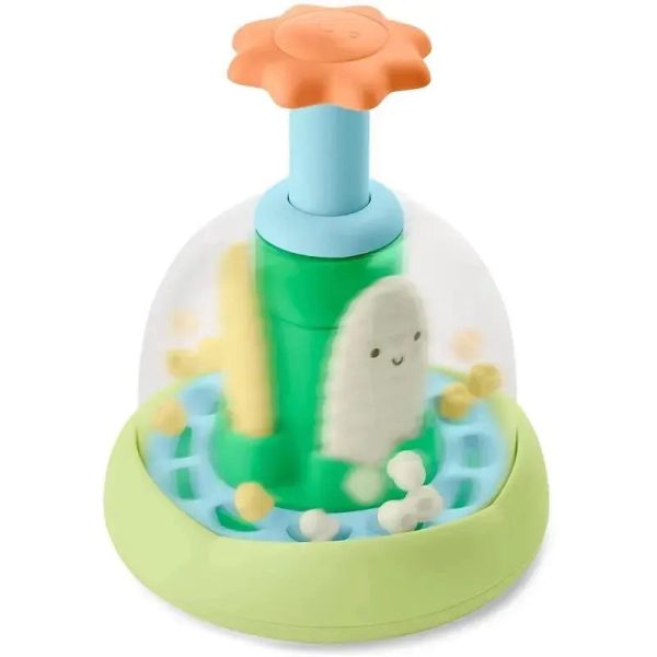 Skip Hop - Farmstand Push and Spin Baby Learning Toy
