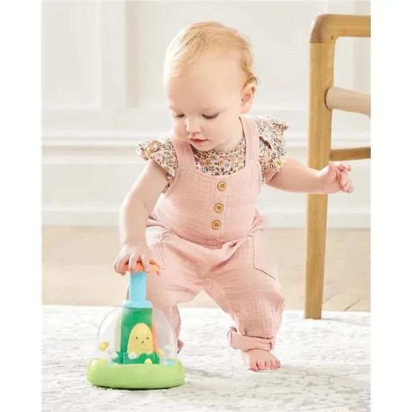 Skip Hop - Farmstand Push and Spin Baby Learning Toy