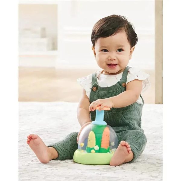 Skip Hop - Farmstand Push and Spin Baby Learning Toy