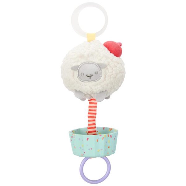 Skip Hop - Sheep Cupcake Jiter Stroller Toy