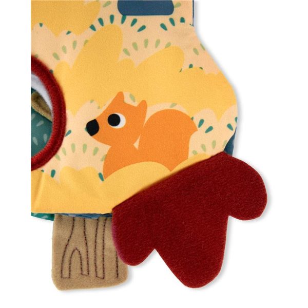 Skip Hop - Soft Baby Activity Book with Crinkle Sounds and Multiple Sensory Activities