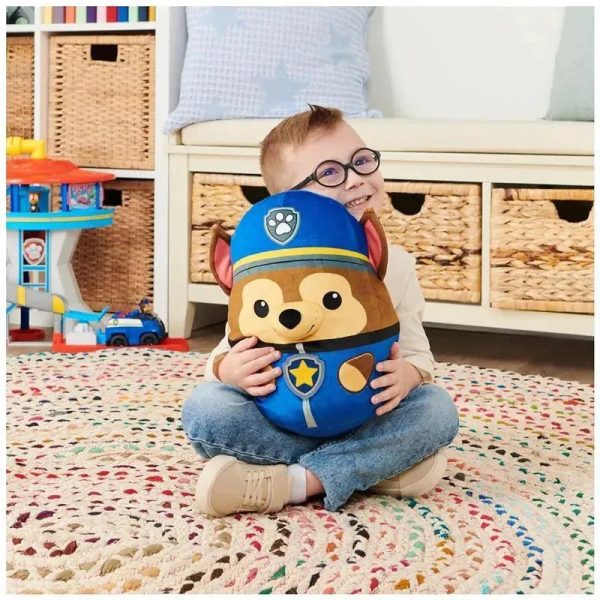 Spin Master - GUND PAW Patrol Chase Squish Plush, Squishy Stuffed Animal for Ages 1+, 12??