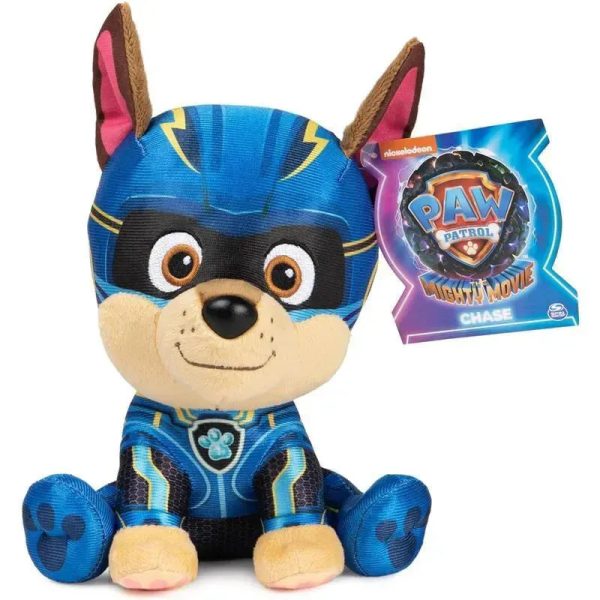 Spin Master - GUND PAW Patrol: The Mighty Movie Chase Stuffed Animal, for Ages 1+, 6??
