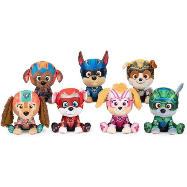 Spin Master - GUND PAW Patrol: The Mighty Movie Rubbie Stuffed Animal, for Ages 1+, 6??