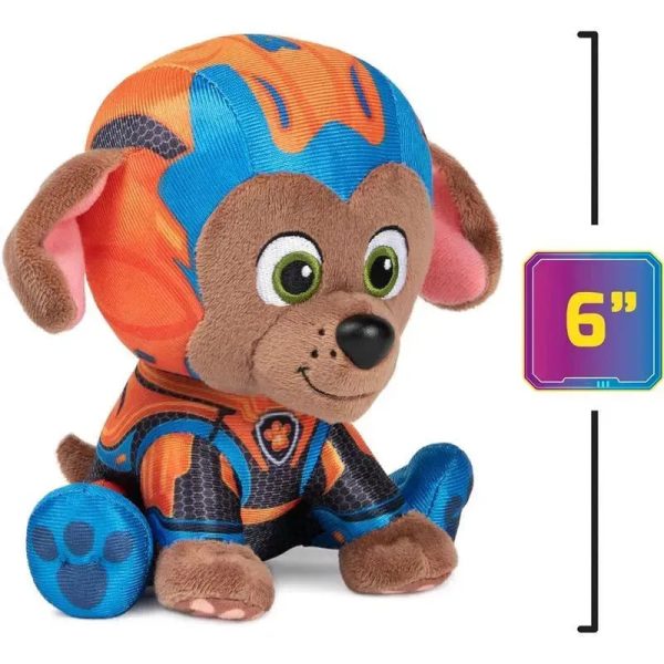 Spin Master - GUND PAW Patrol: The Mighty Movie Zuma Stuffed Animal, for Ages 1+, 6??