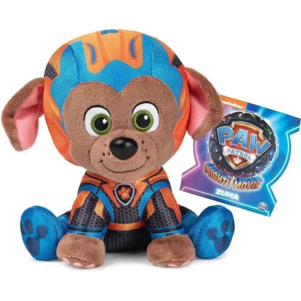 Spin Master - GUND PAW Patrol: The Mighty Movie Zuma Stuffed Animal, for Ages 1+, 6??
