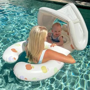 Sunnylife - Float Together Baby Seat Apple Sorbet Multi
