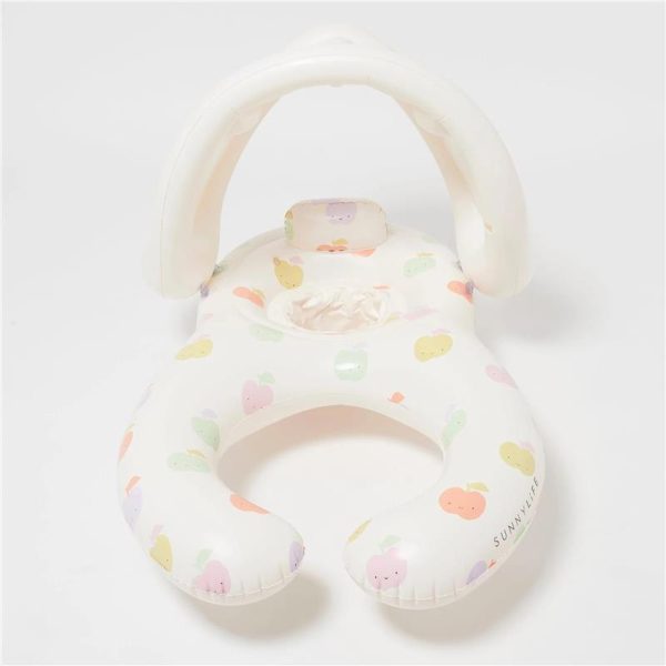 Sunnylife - Float Together Baby Seat Apple Sorbet Multi