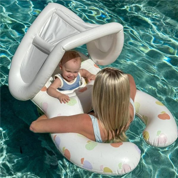Sunnylife - Float Together Baby Seat Apple Sorbet Multi