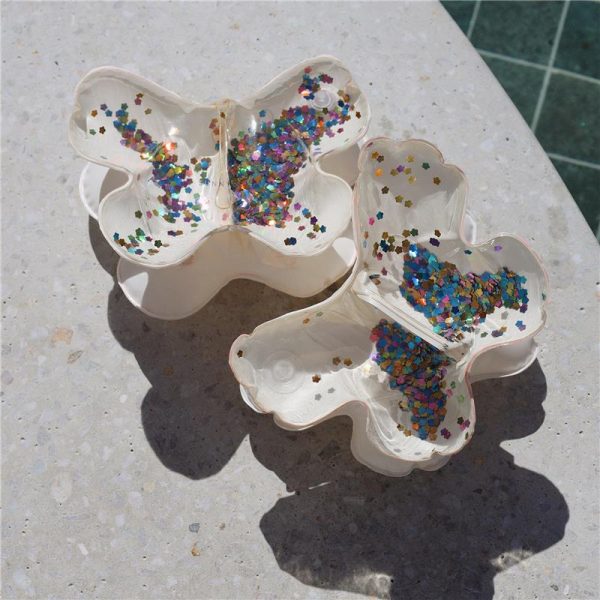 Sunnylife - Kids Inflatable Arm Bands Cotton Candy Glitter