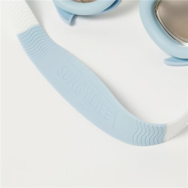 Sunnylife - Salty The Shark Mini Swim Goggles Aqua