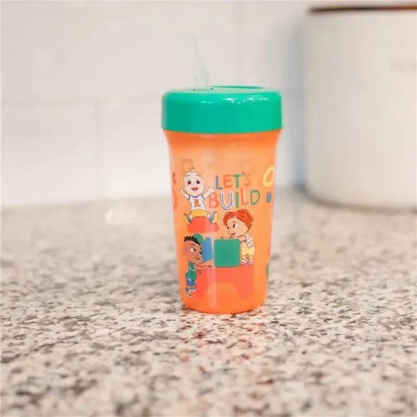 The First Years - Cocomelon Kids Straw Cup, 12 Oz