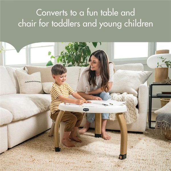 Tiny Love 5-in-1 Here I Grow Stationary Activity Center ?C Black & White D??cor Collection, Black & White