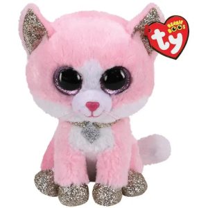 Ty - Plush, Fiona Pink Cat