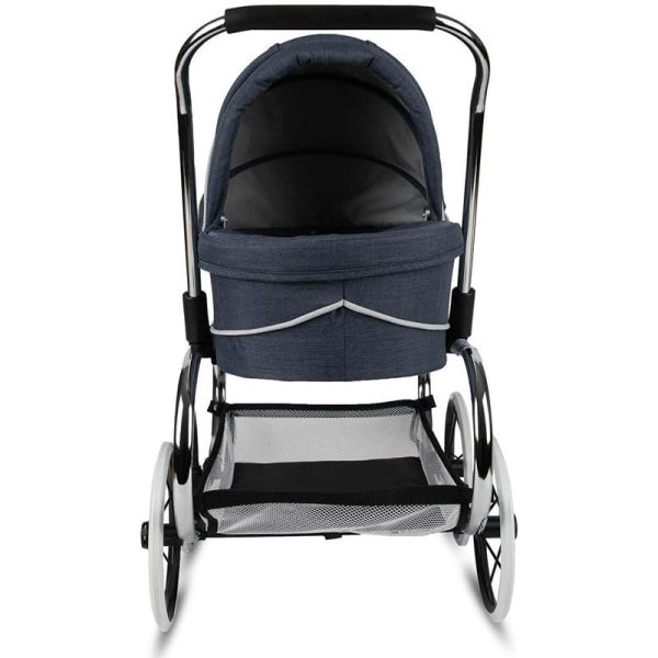 Valco Baby - Classic Denim Blue Bassinet Doll Stroller